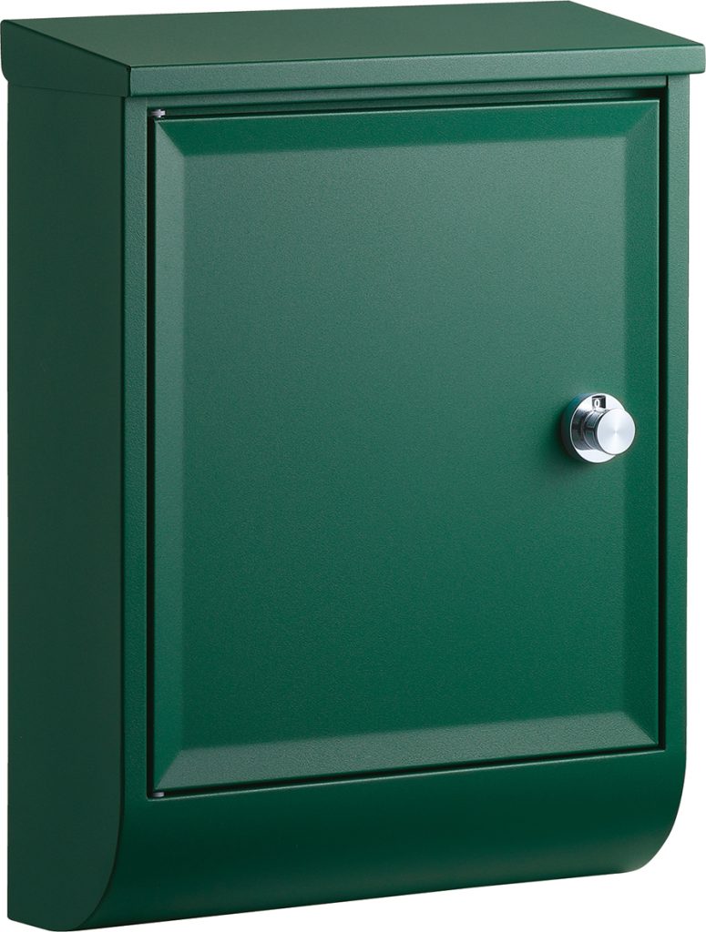 w 壁付けポスト テラII 右開き サテンアイボリー 定価26000円 格安